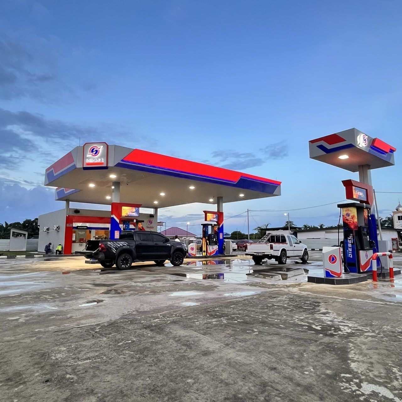 Stesen Minyak SMART Kunak, Kampung Madai, Sabah