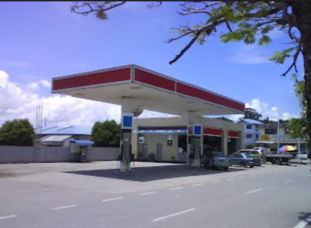 Stesen minyak berjenama era 1980-an